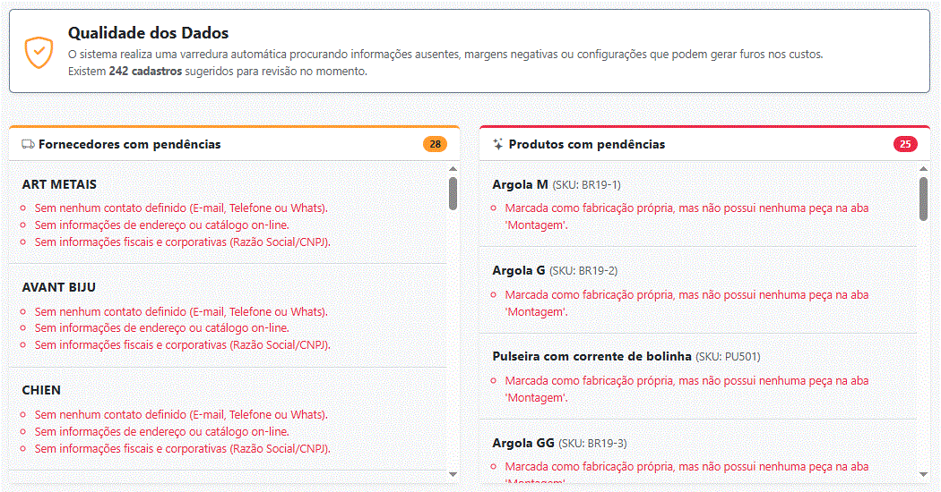 Demonstração de Auditoria Ativa